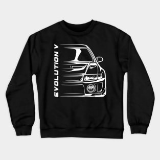 Lancer Evolution V Silhouette Crewneck Sweatshirt